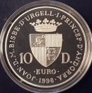 Andorra: 10 diners 1998 - Human Rights thumbnail