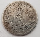 1 kr 1877 kv. 1/1- (nr. 1) thumbnail