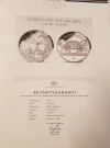 Norges statsministre: Mappe med 26 medaljer og dokumentasjon. thumbnail