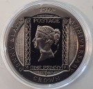 Isle of man: 1 crown 1990 (Penny Black Stamp) thumbnail