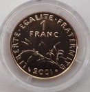 Frankrike: 1 franc 2001 thumbnail