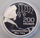 200 kr 2014 - Grunnloven 200 år thumbnail