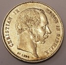 Danmark: 1 kr 1892 kv. 1/1+ thumbnail