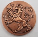 Den Kongelige Mynt 300 år - 1986 (bronse) thumbnail