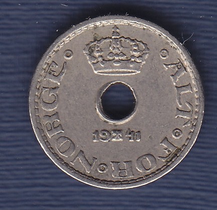 10 øre 1941 kv. 1