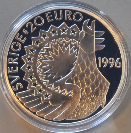 Euromynter i sølv