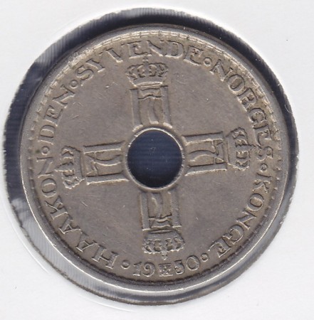 1 kr 1950 kv. 1