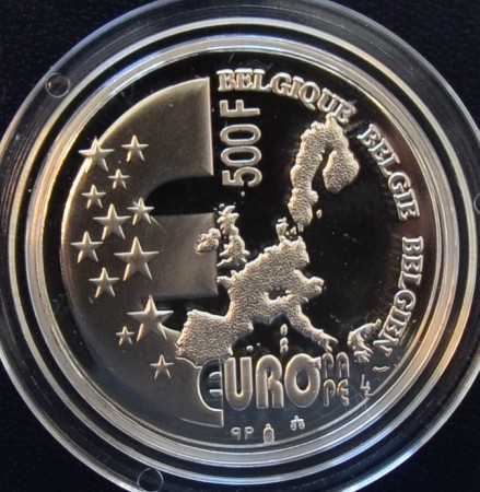 Belgia: 500 belgiske franc 2001