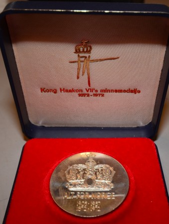 Kong Haakon VII`s minnemedalje