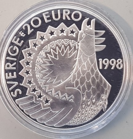 Sverige: 20 euro 1998 - Anders Zorn