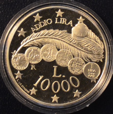San Marino: 10000 lira 2001