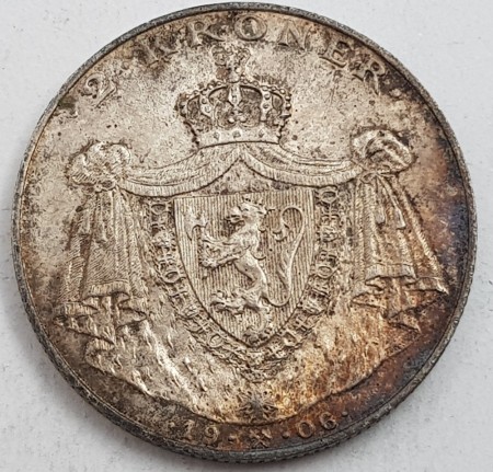 2 kr 1906 kv. 01 (nr. 1)