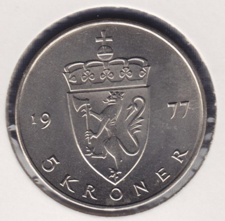5 kr 1977 kv. 0
