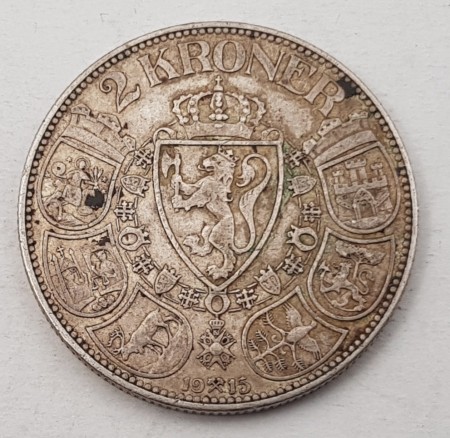 2 kr 1915 kv. 1 (nr. 1)