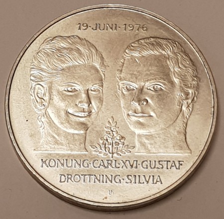 Sverige: 50 kronor 1976 kv. 01