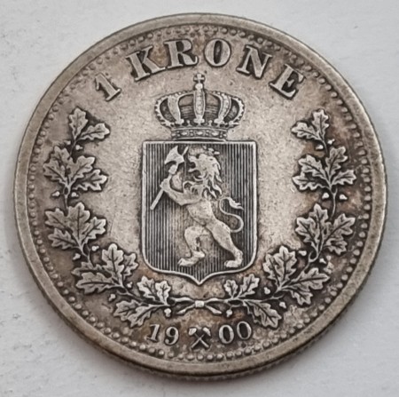 1 kr 1900 kv. 1