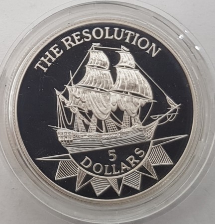 Niue: 5 dollars 1996 - The Resolution