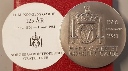 H. M. Kongens Garde 125 år 1981