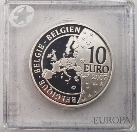 Belgia: 10 euro 2007 (nr. 1)