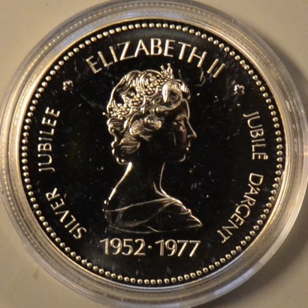 Canada: 1 $ 1977 - 25 års sølvjubileum