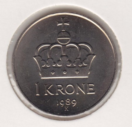 1 kr 1989 kv. 0