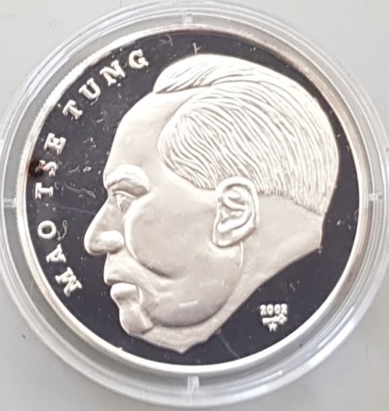 Cuba: 10 pesos 2002 - Mao Tse Tung