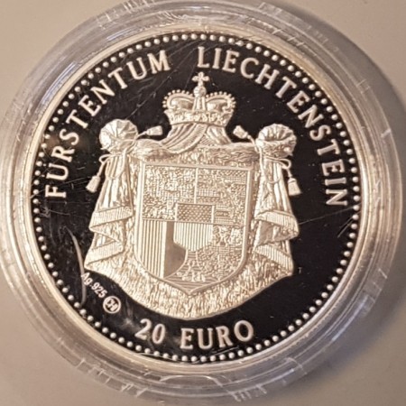 Liechtenstein: 20 euro 1998