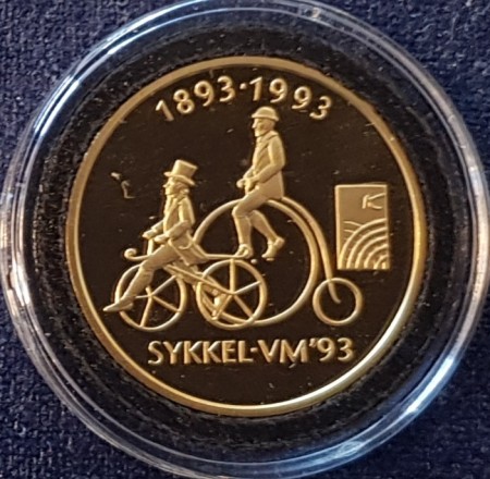 1500 kr 1993: Sykkel-VM