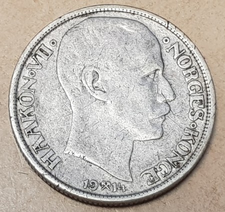 1 kr 1914 kv. 1 (nr. 1)