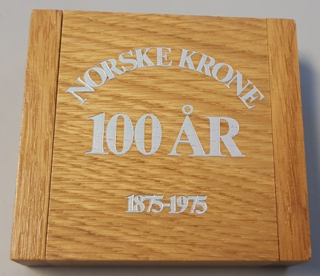 Norske krone 100 år 1875-1975