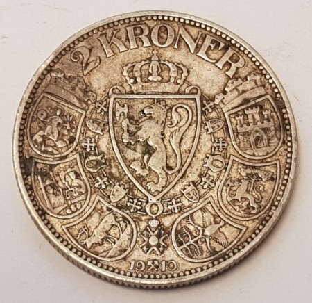 2 kr 1910 kv. 1 (nr. 1)