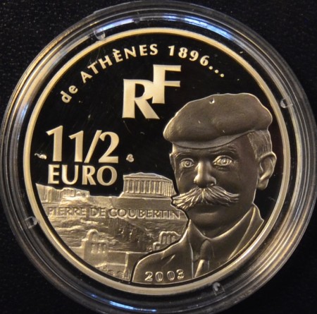 Frankrike: 1 1/2 euro 2003