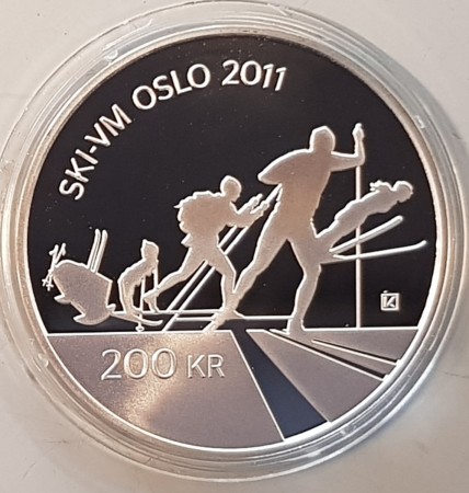 200 kr 2011 Ski-VM i Oslo (2)