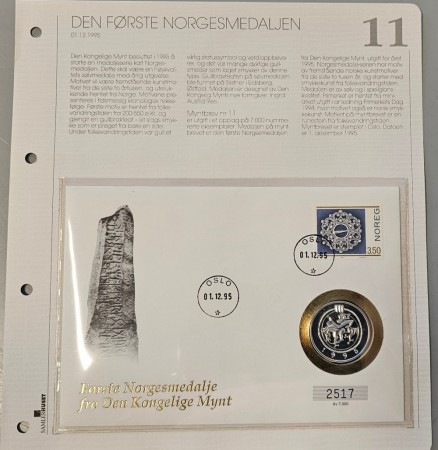 Samlerhuset nr. 11 - Norgesmedaljen 1995