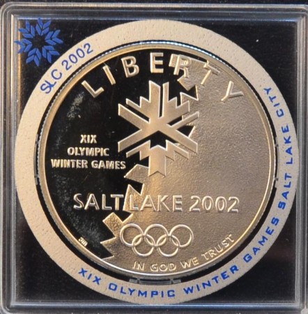 Salt Lake City 2002 OL sølvmynter