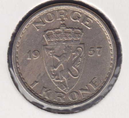 1 kr 1957 kv. 1