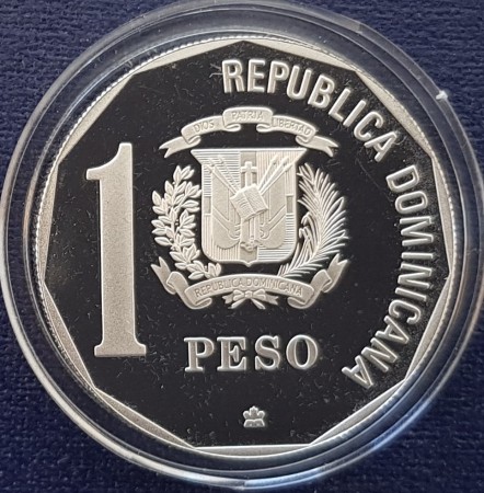 Den dominikanske republikk: 1 peso 1990