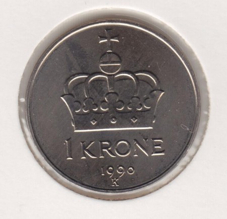 1 kr 1990 kv. 0