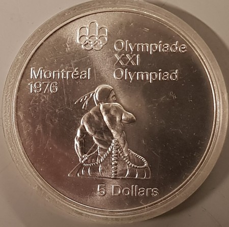 Canada: 5 dollars 1974 - Kanopadling