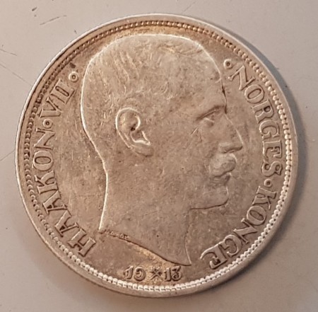 1 kr 1913 kv. 1/1+