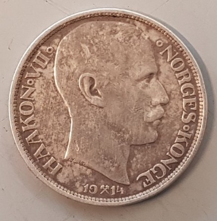 1 kr 1914 kv. 1 (nr. 1)
