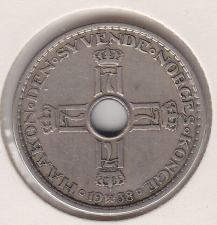 1 kr 1938 kv. 1
