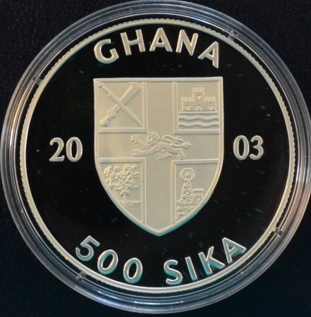 Ghana: 500 sika 2003