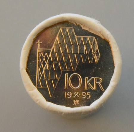 10 kr 1995 - 2013 på rull